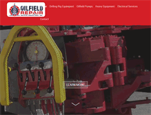 Tablet Screenshot of oilfieldrepair.com
